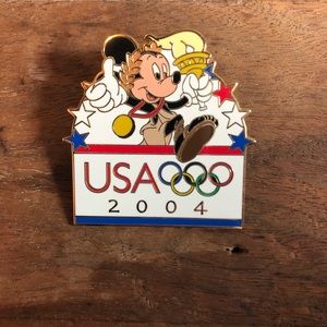 Mickey Mouse 2004 Summer Olympics Pin